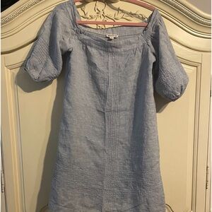 WHISTLES Resort Lila Linen Dress size 4 (baggy fit)